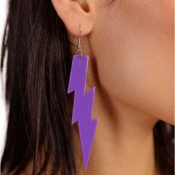 Ana Accessories Neon Boom Bolt Earrings