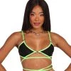 OhYes Clothing Neon In My Veins Wrap Around Top