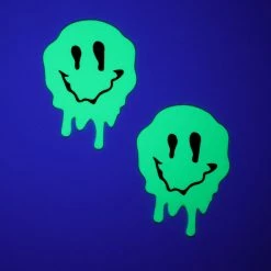 Trending Now Neva Nude Neon Melty Smiley Pasties