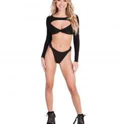 OhYes Tops Never On The Down Low Ultra Crop Top