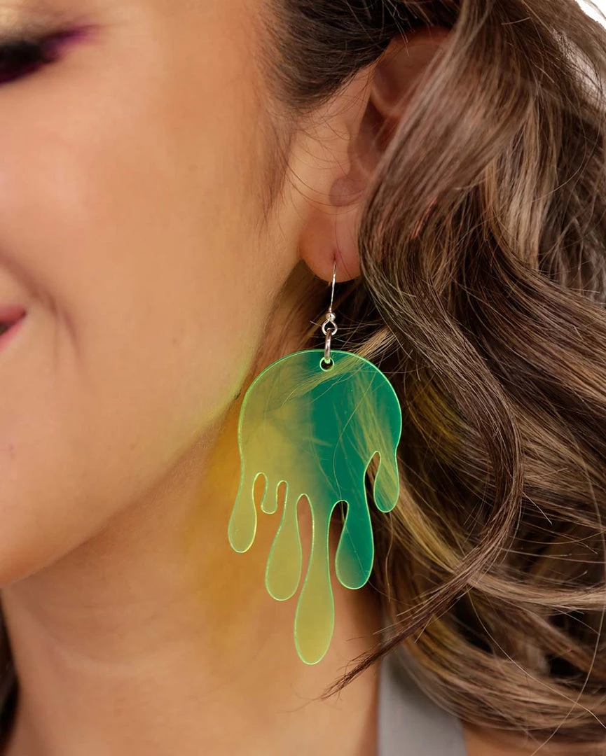 Accessories Nomad Kandi Get Slimed Earrings 3 Accessories Nomad Kandi Get Slimed Earrings