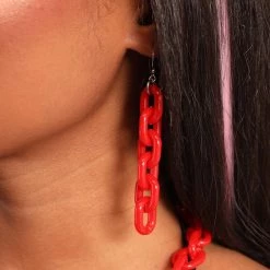 Accessories Nomad Kandi Wild Histeria Chunky Chain Earrings