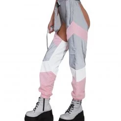 Hot & Delicious Black Bead Now U See Me Reflective Chaps Clothing