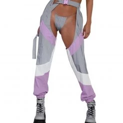 Hot & Delicious Black Bead Now U See Me Reflective Chaps Clothing