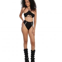 Clothing Roma X IHR Off The Chain High Waist Booty Shorts