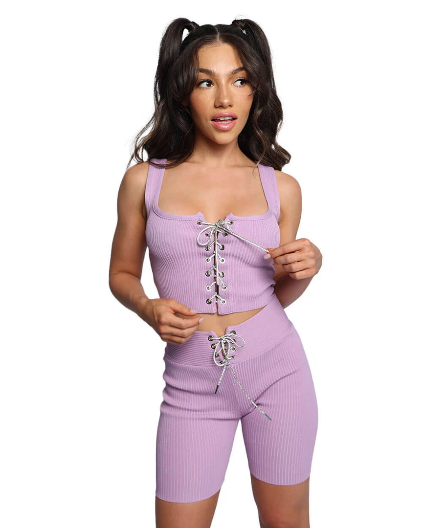 IMModel Collection, Inc. Dresses & Sets Ok, Hottie! Cropped Biker Shorts Set 3 IMModel Collection, Inc. Dresses & Sets Ok, Hottie! Cropped Biker Shorts Set