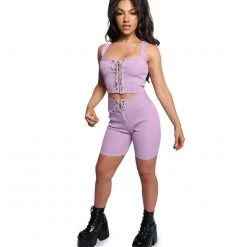 IMModel Collection, Inc. Dresses & Sets Ok, Hottie! Cropped Biker Shorts Set 12 IMModel Collection, Inc. Dresses & Sets Ok, Hottie! Cropped Biker Shorts Set