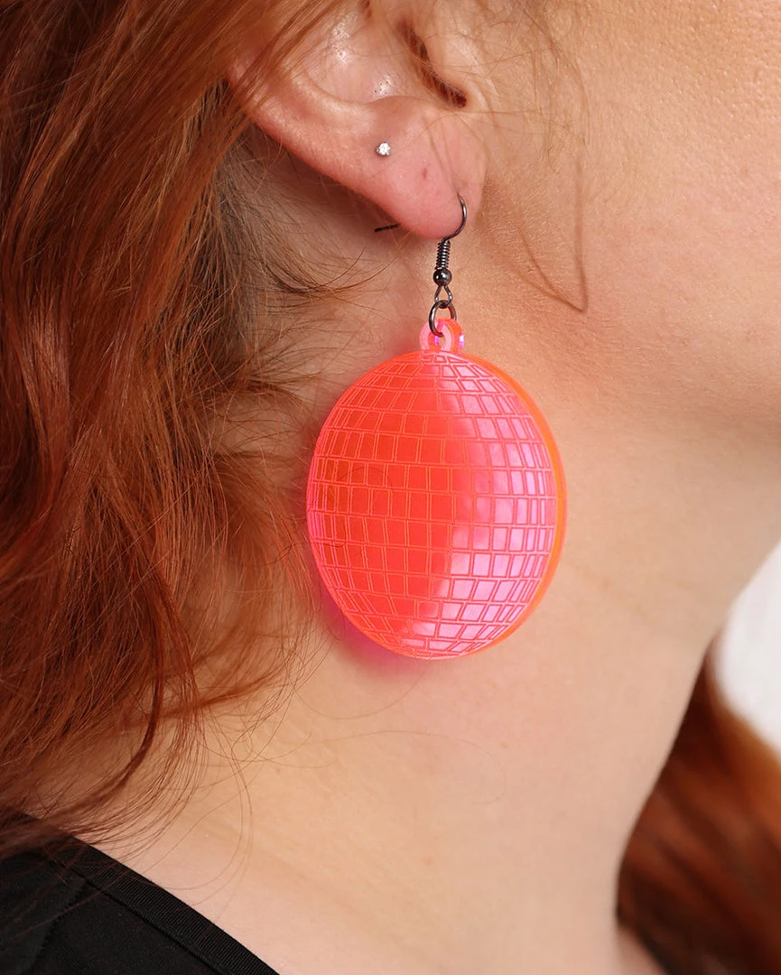 One Stop Rave Disco Ball Earrings Accessories 3 One Stop Rave Disco Ball Earrings Accessories