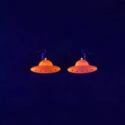 Accessories One Stop Rave Spaceship Trip Earrings