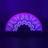 One Stop Rave UV Butterfly Trip Hand Fan