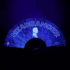 Accessories One Stop Rave UV Reactive Headbanger Fan