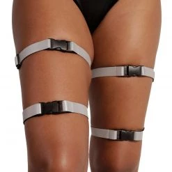 Andrew - Agent Accessories Out Of My Way Reflective Speed Clasp Leg Garter 8 Andrew - Agent Accessories Out Of My Way Reflective Speed Clasp Leg Garter