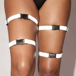 Andrew - Agent Accessories Out Of My Way Reflective Speed Clasp Leg Garter