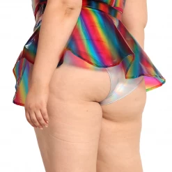 OhYes Over The Rainbow Vinyl Mini Skirt New Arrivals