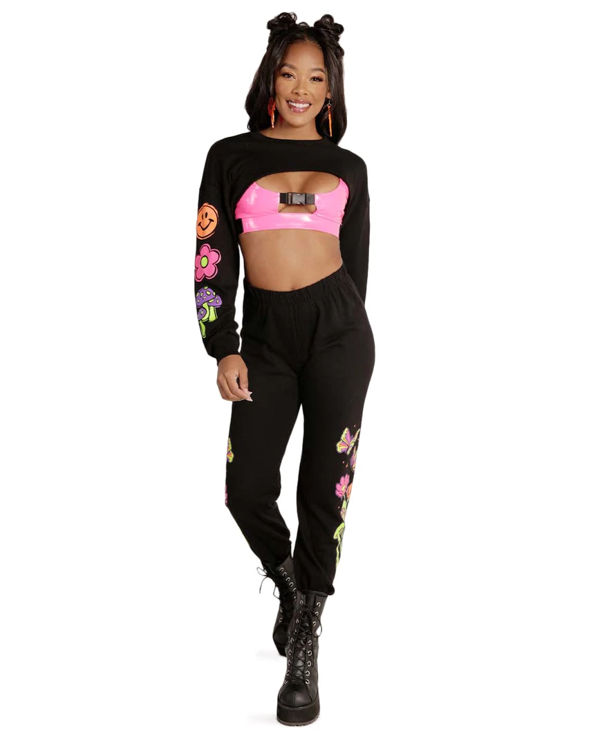 Rock & Rose Clothing PLUR Avenue Jogger Pants 7 Rock & Rose Clothing PLUR Avenue Jogger Pants