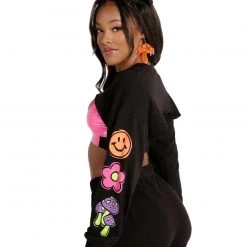 Rock & Rose PLUR Avenue Ultra Crop Top Clothing