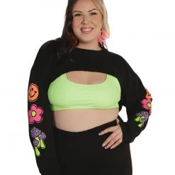 Rock & Rose PLUR Avenue Ultra Crop Top Clothing
