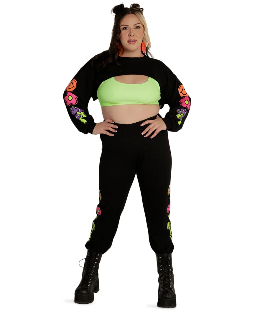 Rock & Rose Clothing PLUR Avenue Jogger Pants 12 Rock & Rose Clothing PLUR Avenue Jogger Pants