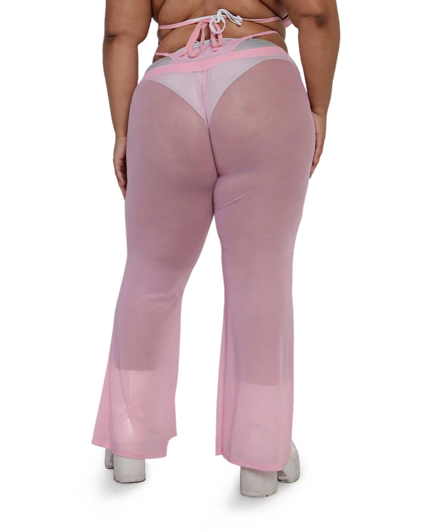 OhYes PLUR Cuteness Mesh Bell Bottoms 13 OhYes PLUR Cuteness Mesh Bell Bottoms