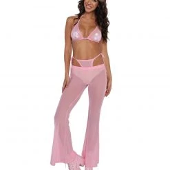 OhYes PLUR Cuteness Mesh Bell Bottoms 15 OhYes PLUR Cuteness Mesh Bell Bottoms