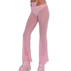 OhYes PLUR Cuteness Mesh Bell Bottoms 16 OhYes PLUR Cuteness Mesh Bell Bottoms