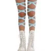 Andrew - Agent Pair Of Non-Slip Baby Blue Leg Wraps