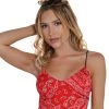 Bear Dance Paisley BB Cami Top Tops