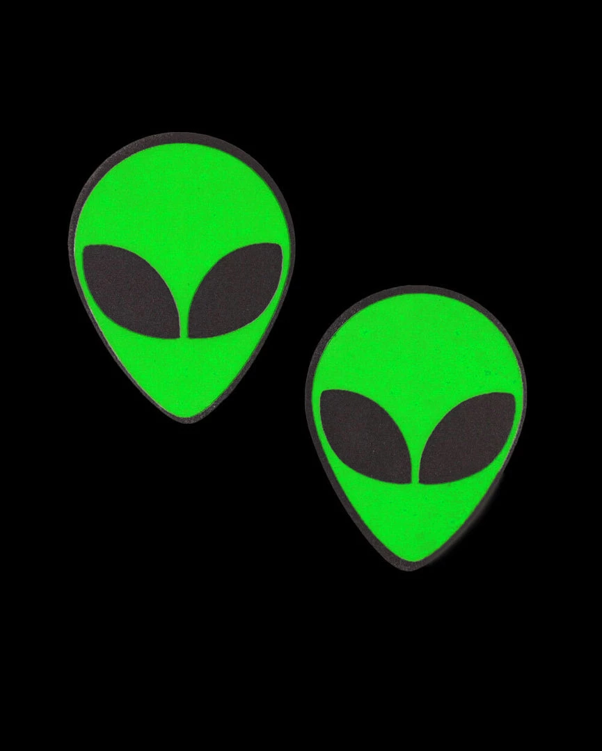 Pastease Reflective Alien Pasties 6 Pastease Reflective Alien Pasties