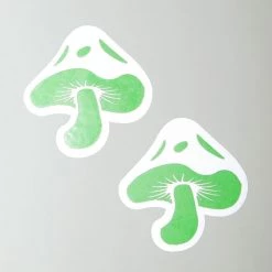 Pastease Reflective Mushroom Pasties 8 Pastease Reflective Mushroom Pasties