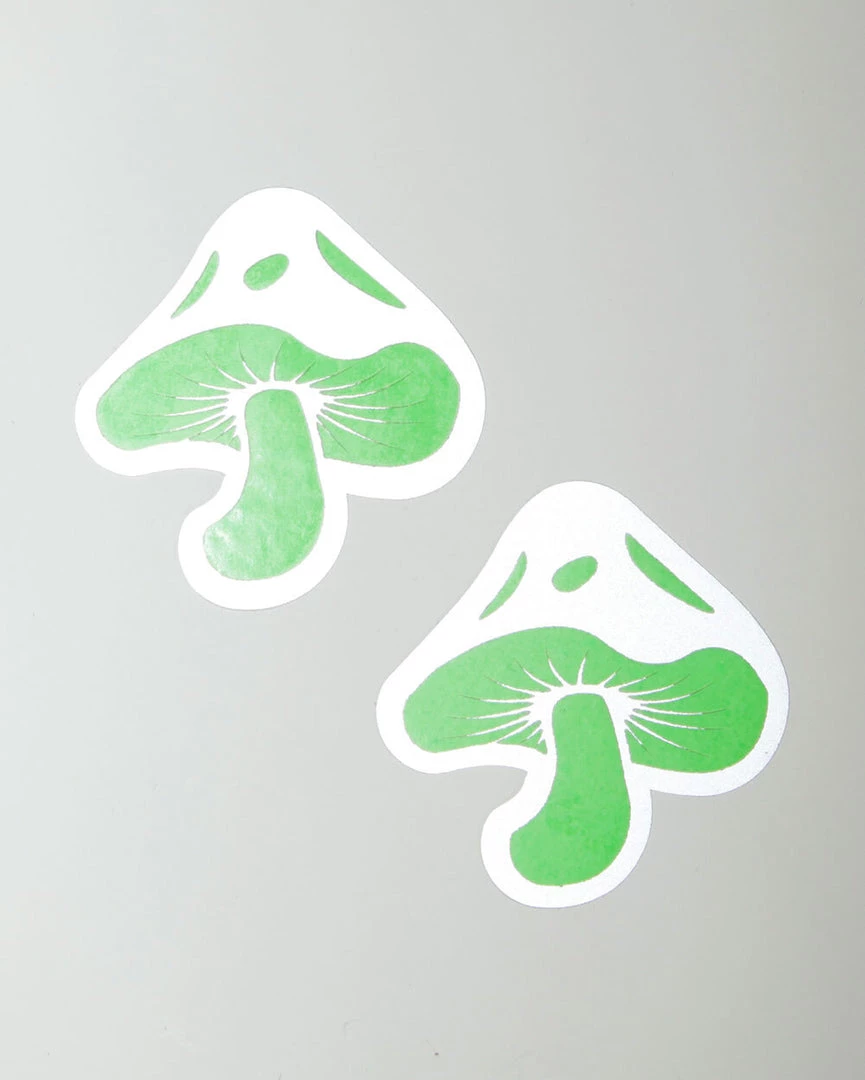 Pastease Reflective Mushroom Pasties 5 Pastease Reflective Mushroom Pasties