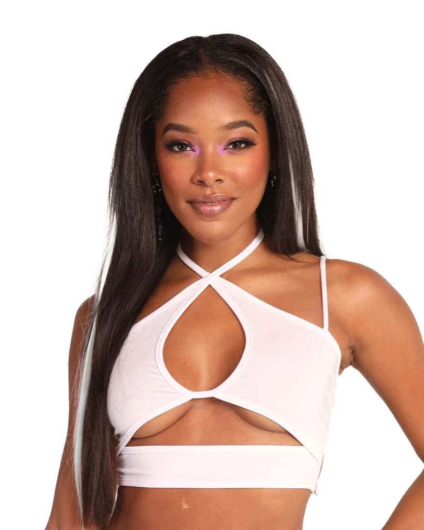 Cherry Mellow, Inc. Perfect Stranger Cutout Cropped Top 3 Cherry Mellow, Inc. Perfect Stranger Cutout Cropped Top