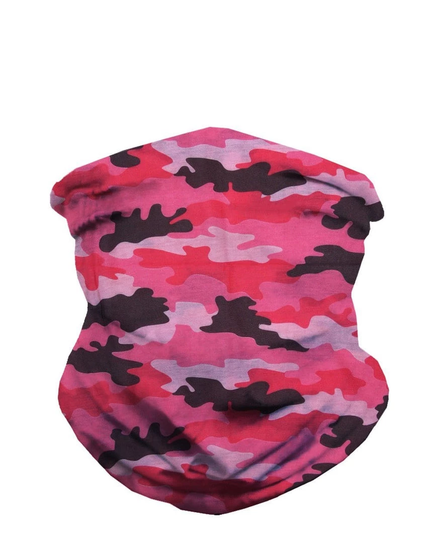 INTO THE AM Pink Camo Seamless Mask Bandana 3 INTO THE AM Pink Camo Seamless Mask Bandana