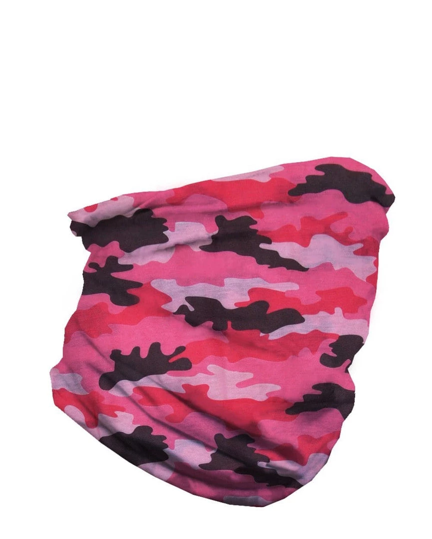 INTO THE AM Pink Camo Seamless Mask Bandana 5 INTO THE AM Pink Camo Seamless Mask Bandana