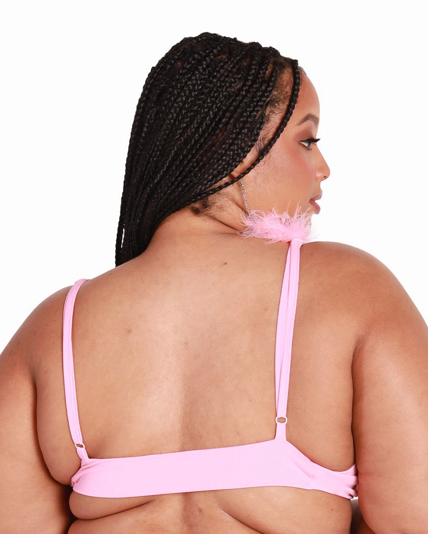 OhYes Pinkomatic Rhinestone Cutout Bralette Clothing 8 OhYes Pinkomatic Rhinestone Cutout Bralette Clothing