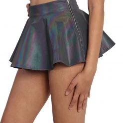 OhYes Pretty Flirty Reflective Skater Skirt Clothing 15 OhYes Pretty Flirty Reflective Skater Skirt Clothing