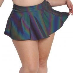 OhYes Pretty Flirty Reflective Skater Skirt Clothing 20 OhYes Pretty Flirty Reflective Skater Skirt Clothing