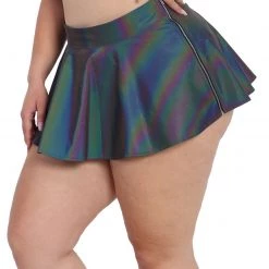 OhYes Pretty Flirty Reflective Skater Skirt Clothing 22 OhYes Pretty Flirty Reflective Skater Skirt Clothing