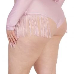 OhYes Princess PLUR Fringe Hi-Waist Bottoms Clothing 21 OhYes Princess PLUR Fringe Hi-Waist Bottoms Clothing