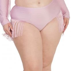 OhYes Princess PLUR Fringe Hi-Waist Bottoms Clothing 17 OhYes Princess PLUR Fringe Hi-Waist Bottoms Clothing