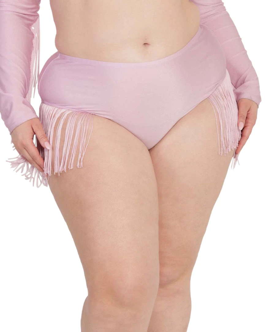 OhYes Princess PLUR Fringe Hi-Waist Bottoms Clothing 8 OhYes Princess PLUR Fringe Hi-Waist Bottoms Clothing