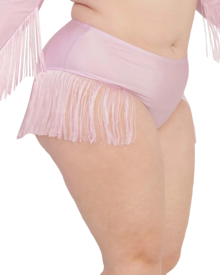 OhYes Princess PLUR Fringe Hi-Waist Bottoms Clothing 11 OhYes Princess PLUR Fringe Hi-Waist Bottoms Clothing