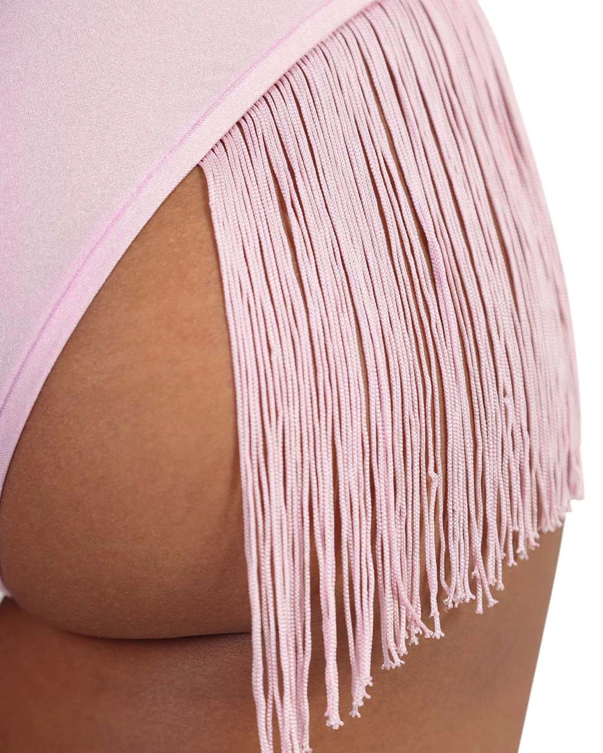 OhYes Princess PLUR Fringe Hi-Waist Bottoms Clothing 4 OhYes Princess PLUR Fringe Hi-Waist Bottoms Clothing