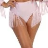 OhYes Princess PLUR Fringe Hi-Waist Bottoms Clothing