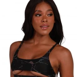 Dippin Daisies Tops Psychedelic Chick Reflective Cut Out Top