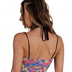 Cherry Mellow, Inc. Clothing Psychedelic Jams Halter Tie Top
