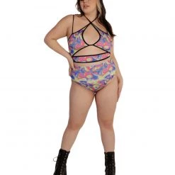 Cherry Mellow, Inc. Clothing Psychedelic Jams Hi-Waist Bottoms 16 Cherry Mellow, Inc. Clothing Psychedelic Jams Hi-Waist Bottoms