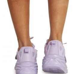 Berness Shoes Purple Ripple Platform Sneakers
