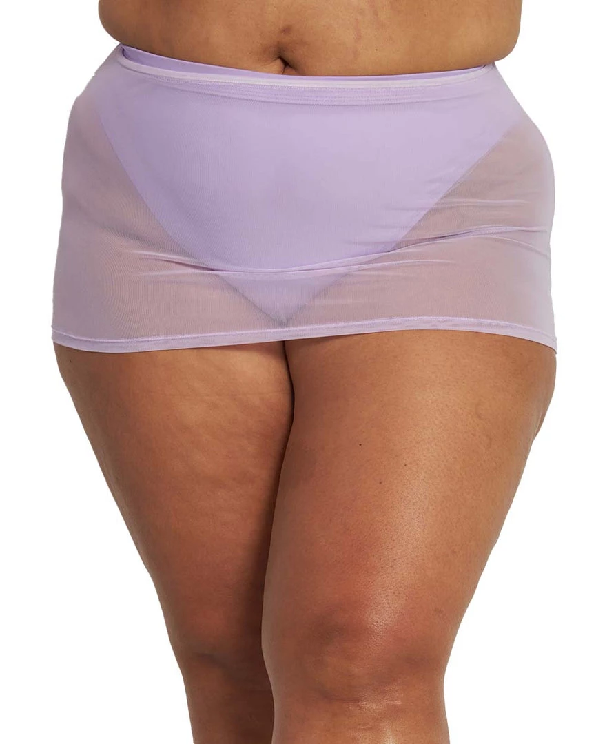 OhYes Clothing Purple Wonderland Ruched Mesh Skirt 8 OhYes Clothing Purple Wonderland Ruched Mesh Skirt