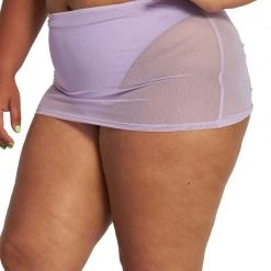 OhYes Clothing Purple Wonderland Ruched Mesh Skirt 16 OhYes Clothing Purple Wonderland Ruched Mesh Skirt