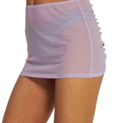 OhYes Clothing Purple Wonderland Ruched Mesh Skirt 12 OhYes Clothing Purple Wonderland Ruched Mesh Skirt